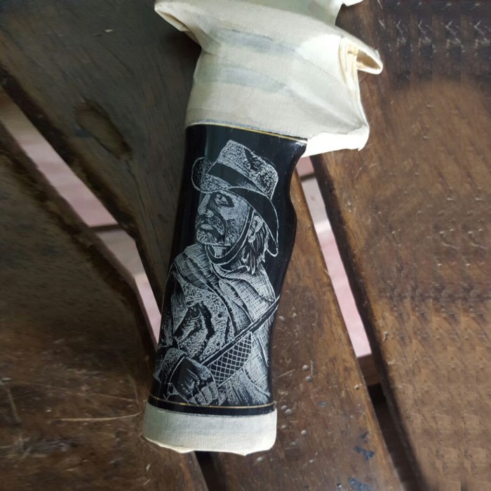 Hand Scrimshaw Work